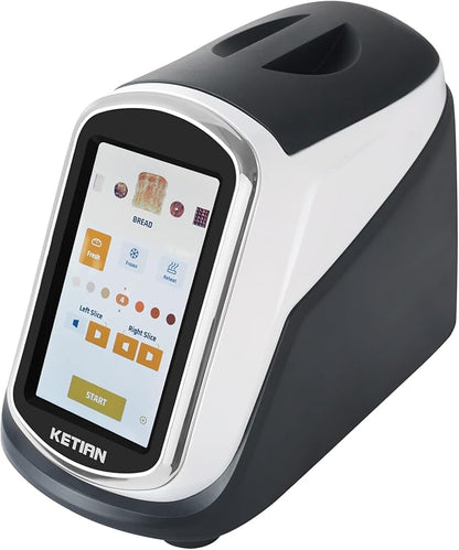 2 Slice Touchscreen Toaster, 2 Wide Slots, Smart Bread Toaster