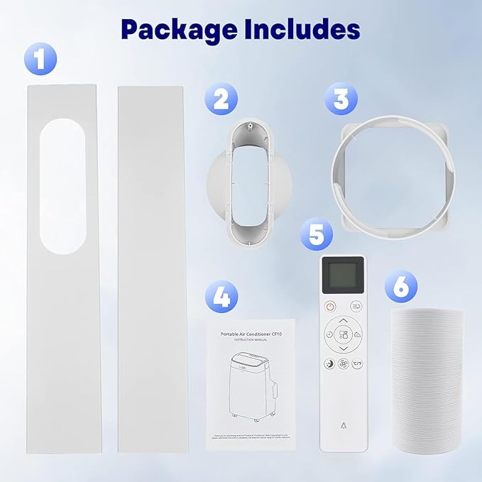 Portable Air Conditioners 10000 BTU, Remote Control AC