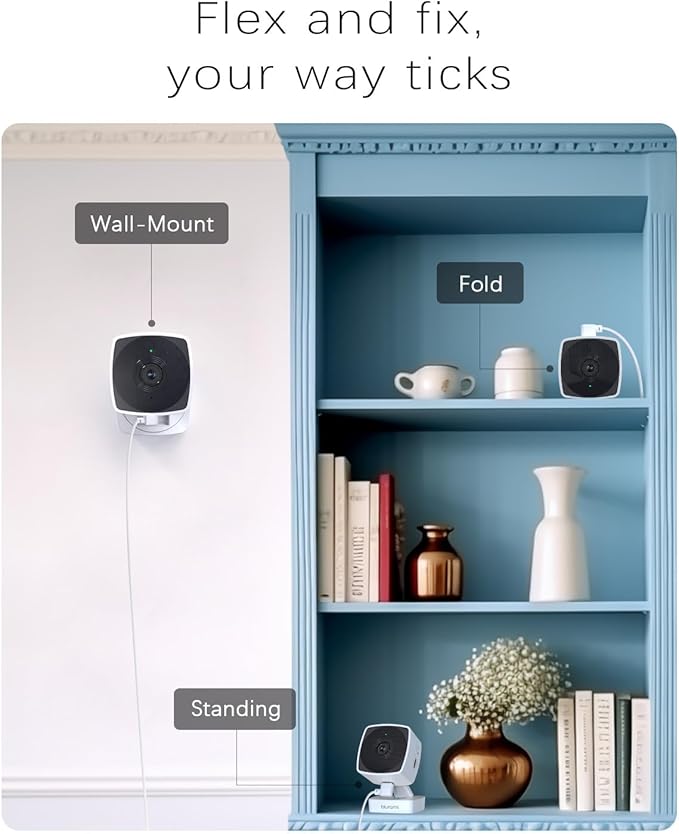 blurams Cameras for Home Security 5G&2.4G, 2K Security Camera Indoor, Pet Camera