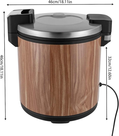 DNYSYSJ 6 Gallon Commercial Rice Steamer Cabinet, 23l Electric Rice Warmer
