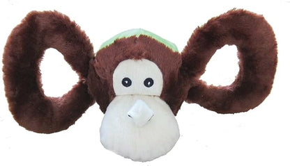 Jolly Pets Jolly Tug-a-Mal Monkey Tug/Squeak Toy, Small