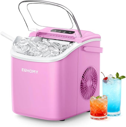 EUHOMY Countertop Ice Maker Machine