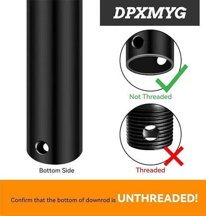 DPXMYG 36 inch Ceiling Fan Downrod