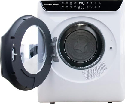 HAMILTON BEACH Electric Compact Portable TOUCHSCREEN Laundry Dryer