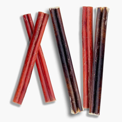 Bully Sticks 6–7" — 1 lb Thick Value Pack| Natural Single-Ingredient Dog Chews, Long-Lasting Dental Support Treats for All Breeds