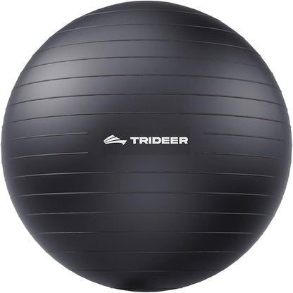 Trideer Exercise Ball for Yoga, Pilates & Fitness – Stability Ball Equipment