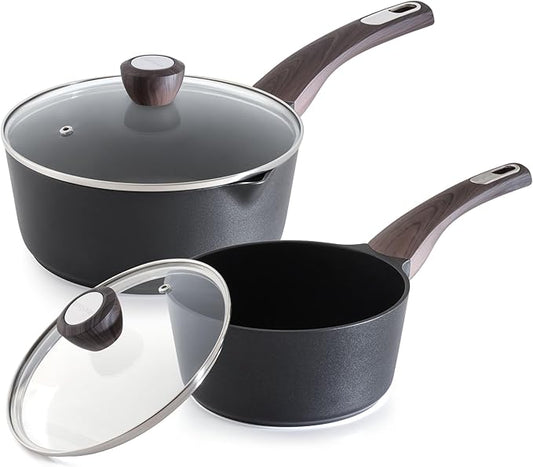 SENSARTE 2.0 & 3.0 Quart Sauce Pan Sets