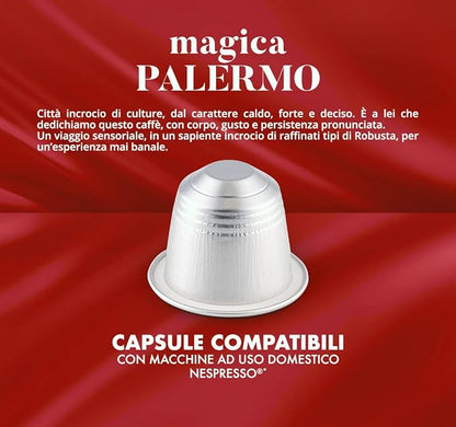 Caffè Borbone Magica Palermo Aluminum Capsules Compatible