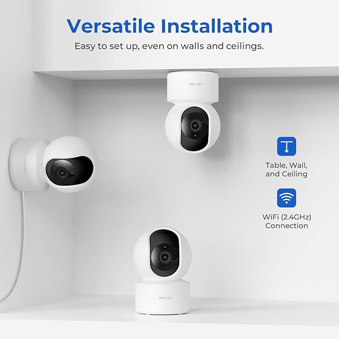IMILAB C21 2.5K Security Camera Indoor, 360° View Room Camera