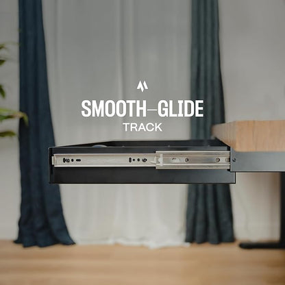 Under Desk Drawer Slide Out Attachment