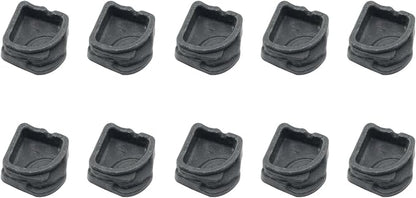 10PCS Mini Resin Plates and Small Bowls Reptile Amphibian Water Dishes Cricket Scorpion Katydid Water Bowls Suitable for Tarantulas Spiders Millipedes and Insects