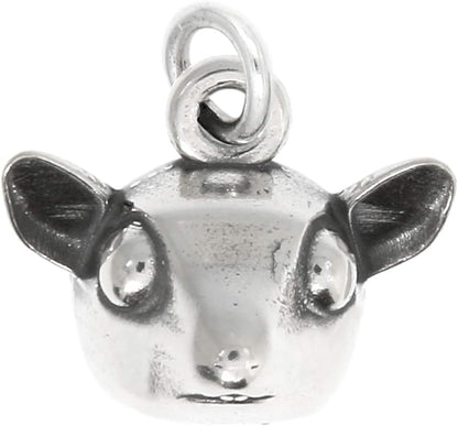 LGU Sterling Silver 3D Sugar Glider Charm
