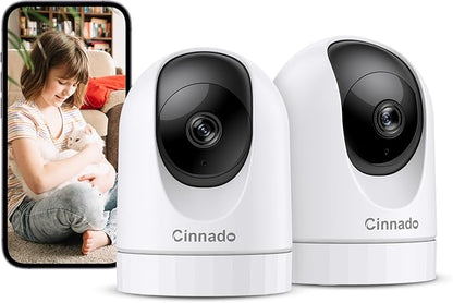 2K Indoor Security Camera-Baby Monitor