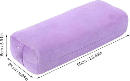 RASTKY Meditation Cushion Supportive Soft Comfortable Floor Pillow for Adults Washable Cover for Home Relaxation (Purple)