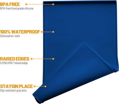 Hubulk Dog Feeding Mat. Everyday comfort that fits naturally into your space.