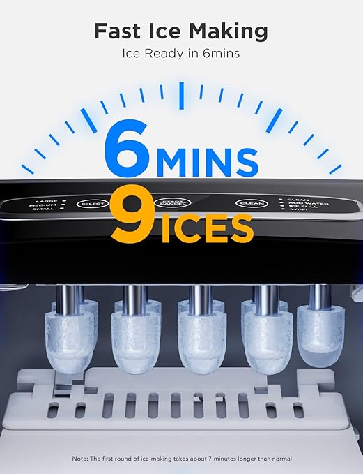 GoveeLife Smart Countertop Ice Makers, Portable Ice Maker Machine