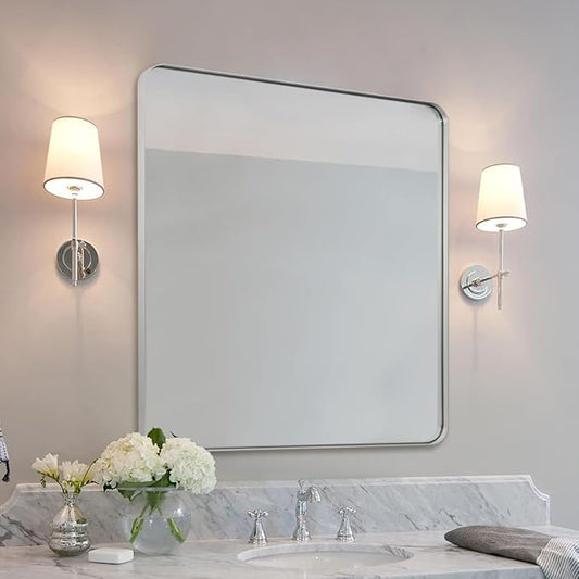 ANDY STAR Chrome Bathroom Mirrors