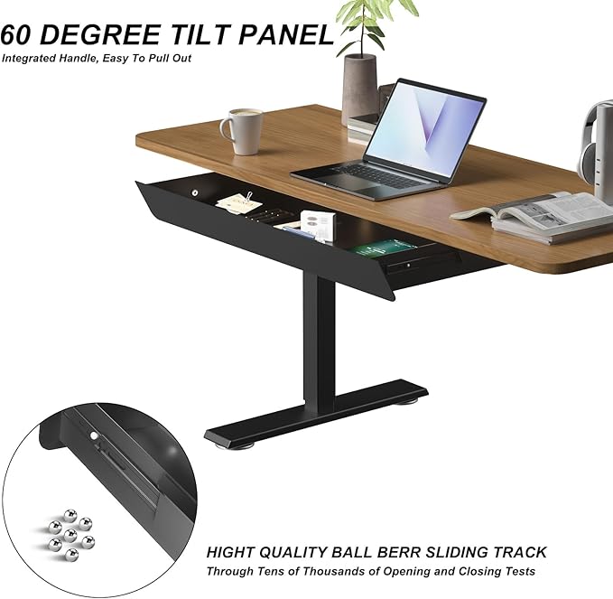 Large Under Desk Mounted Sliding Drawer