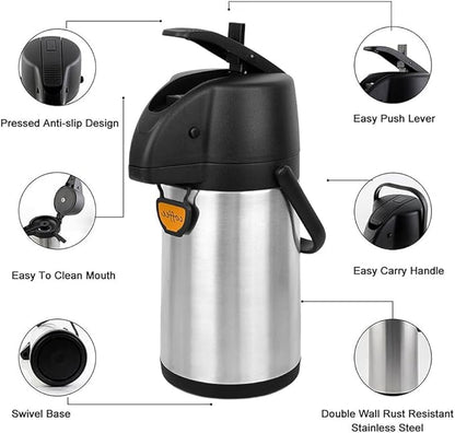 Airpot Coffee Dispenser Thermal