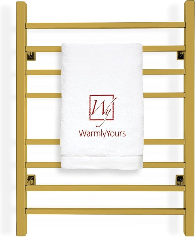 WarmlyYours Heated Towel Rack for Bathroom