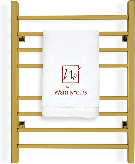 WarmlyYours Heated Towel Rack for Bathroom