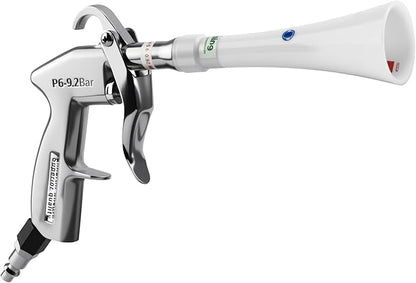 Tornado Dry Cleaning Gun with Brass Adjustable Air Flow Nozzle, Air Blower Gun