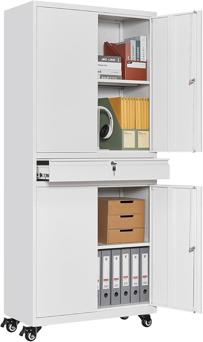 MIIIKO Metal Storage Cabinet