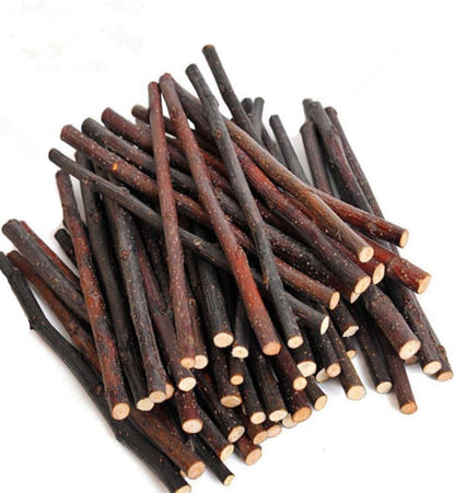 500g Apple Sticks Small Animals Molar Wood Toys for Rabbits Chinchillas Guinea Pig Hamster Gerbil Bunny and Small Animal Chew Stick Toys