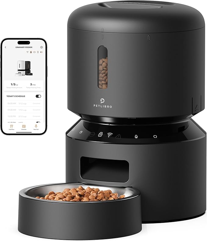 PETLIBRO Automatic Cat Feeder, 5G WiFi Pet Feeder