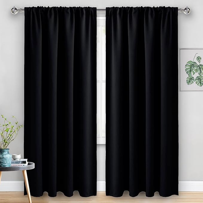 JIUZHEN Blackout Curtains for Bedroom