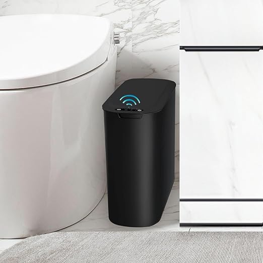 TIPGO Automatic Motion Sensor Bathroom Trash Can