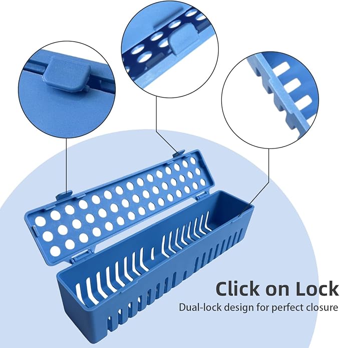 Dental Autoclave Sterilization Cassettes Rack Box Dental Instrument Cassette