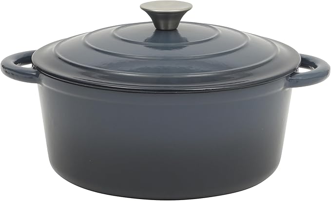 Gibson Home Addlestone 5 Qt Enameled Cast Iron Dutch Oven Pot