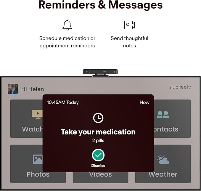 JubileeTV Remote Care System for Seniors — Stay Connected Through Their TV |