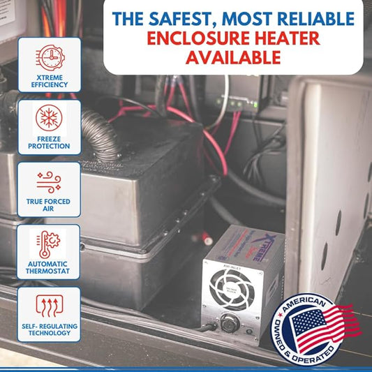 Xtreme Heaters Industrial Enclosure Heater | Certified Freeze Protection