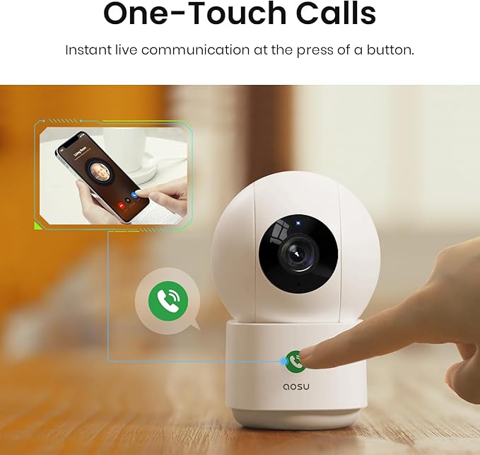 aosu 4MP Security Camera Indoor