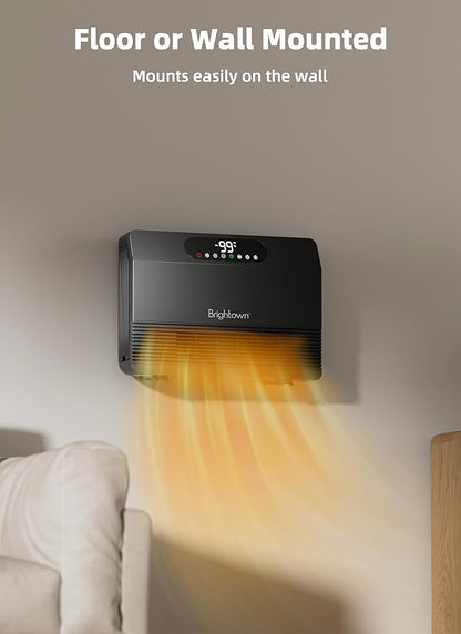 Brightown Smart Wall Heater, Electric Space Heater