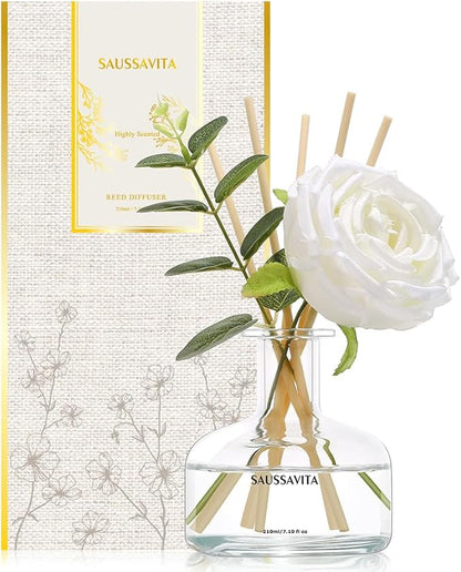 Reed Diffusers Set, 7.10 oz Flower Scented Diffuser
