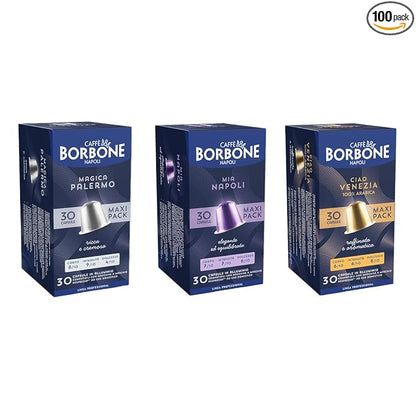 Caffè Borbone Variety Pack Aluminum Capsules Compatible