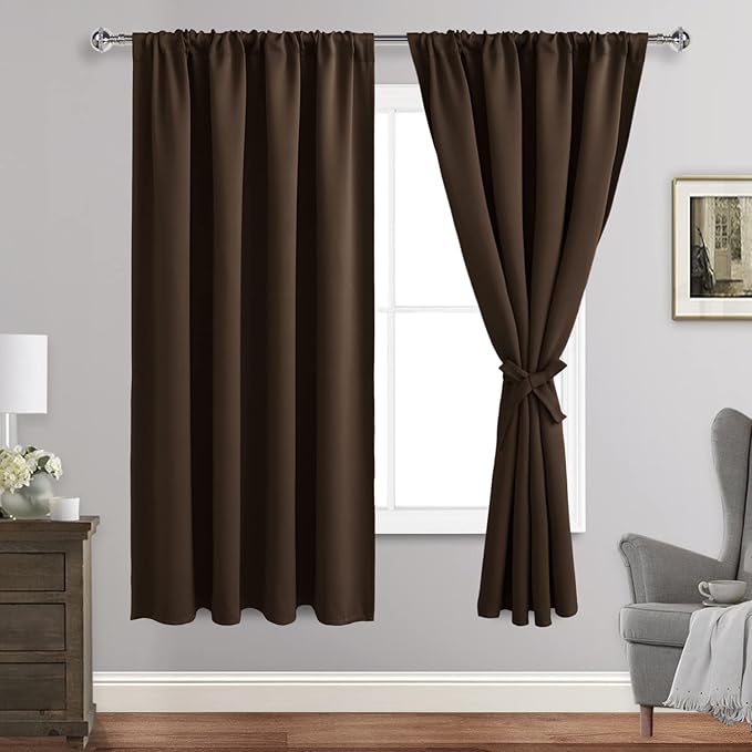 JIUZHEN Blackout Curtains for Bedroom