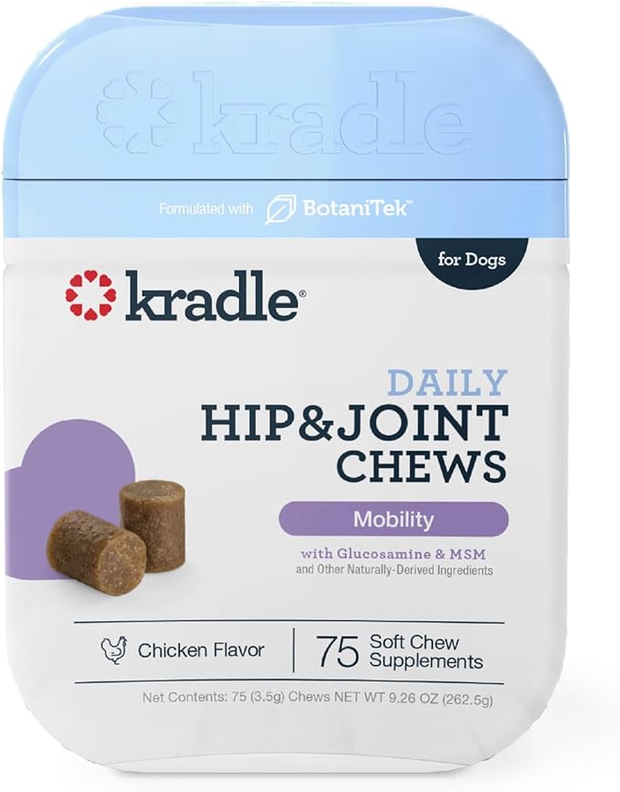 Kradle Hip and Joint Chews for Dogs