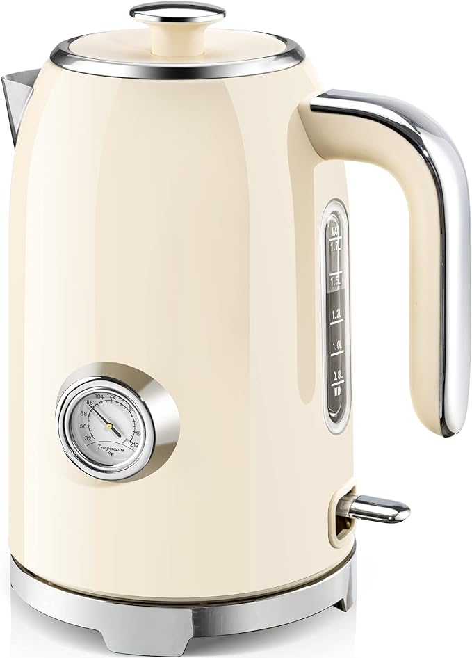 SUSTEAS Electric Kettle - 57oz Hot Tea Kettle Water Boiler