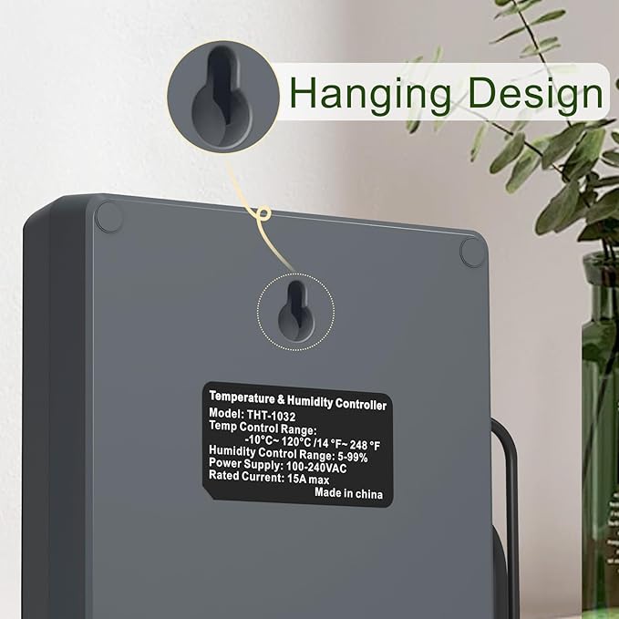 Dual Probe Temperature & Humidity Controller, Independent Sensors