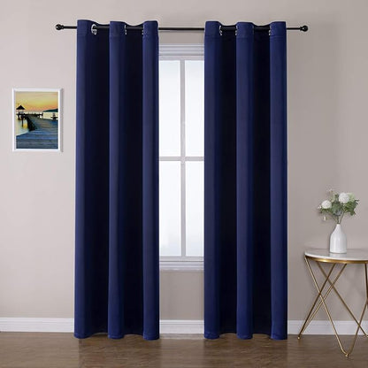 ChrisDowa Blackout Curtains 78 inches Long