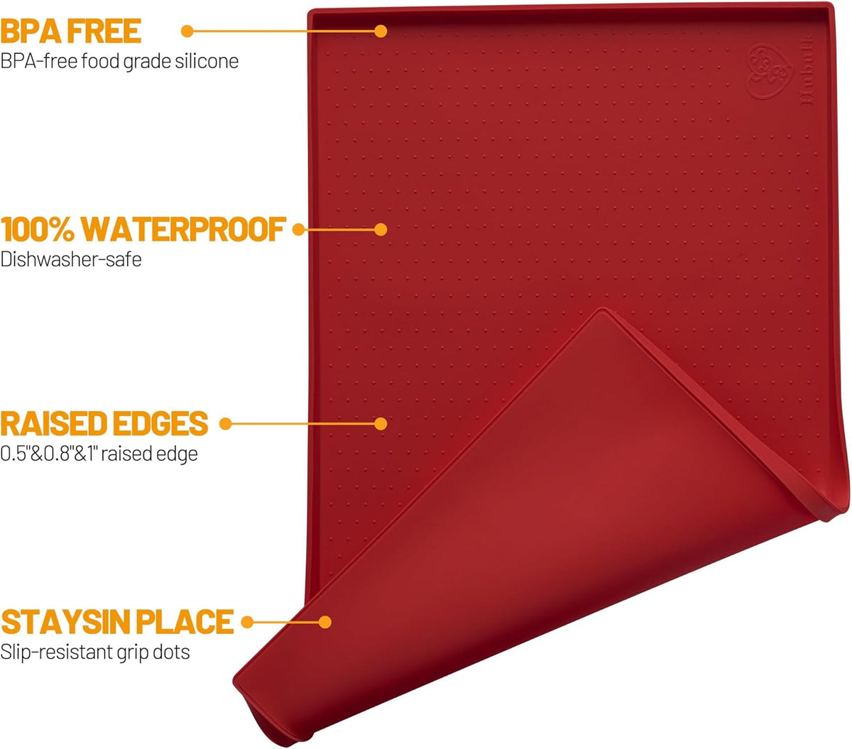 Hubulk Dog Feeding Mat. A thoughtful pick for calmer daily routines.