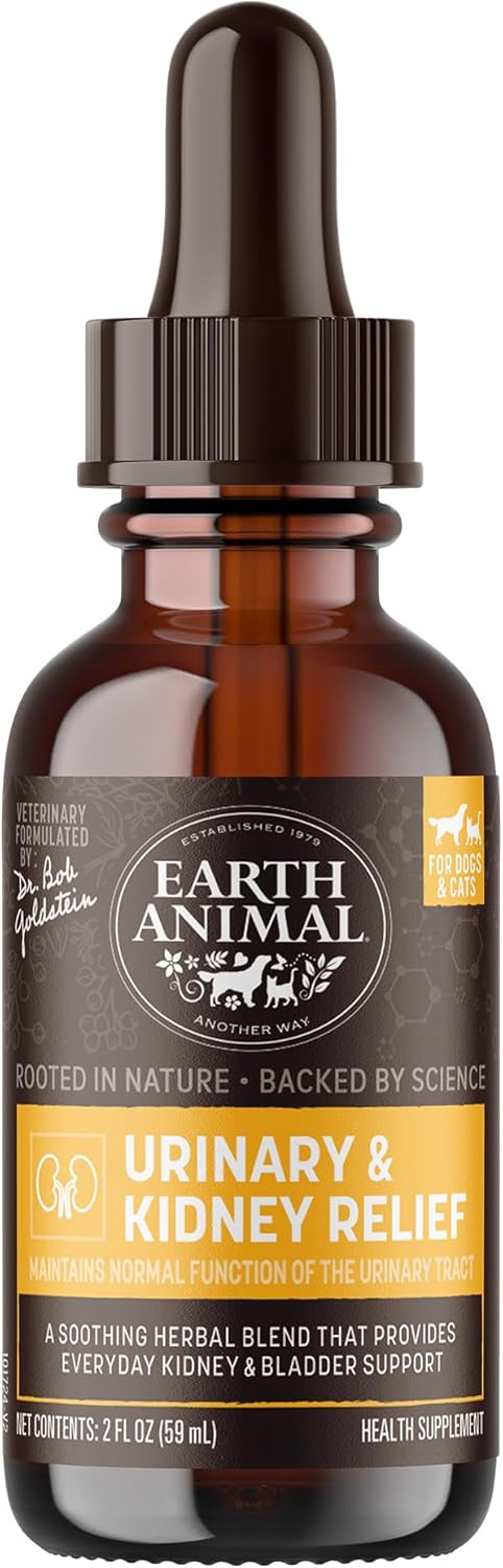Earth Animal Herbal Remedies | Urinary and Kidney Relief | 2 fl oz