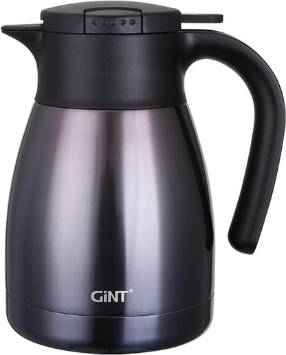 GiNT 1L / 34Oz Thermal Coffee Carafe, Insulated Stainless Steel Coffee Carafes