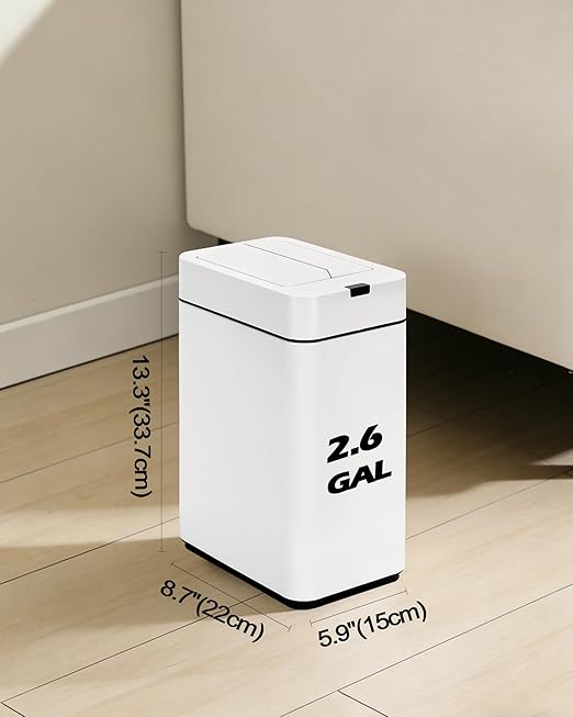ELPHECO Bathroom Trash Can