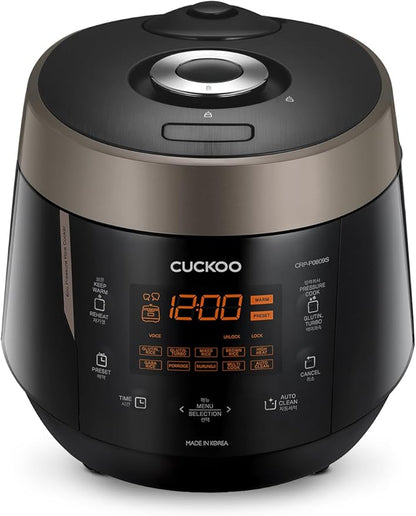 CUCKOO High Pressure Rice Cooker 6-Cup Uncooked / 12-Cup Cooked