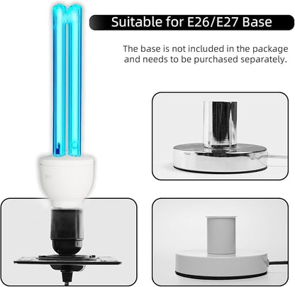 25 Watts UVC Light Bulb Ozone Free, UV Light